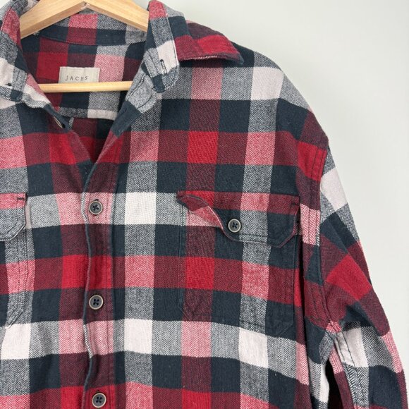 Jachs Men's Flannel Button Down Shirt, Size XL - Picture 2 of 7